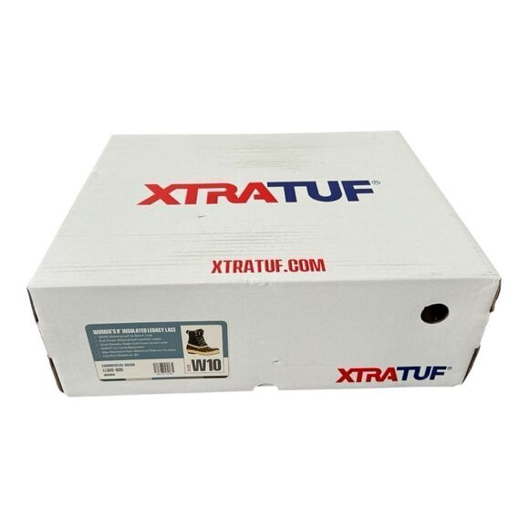 Xtratuf Women’s 8” Insulated Legacy Waterproof Boot Commercial Grade Size 10 - Picture 11 of 12